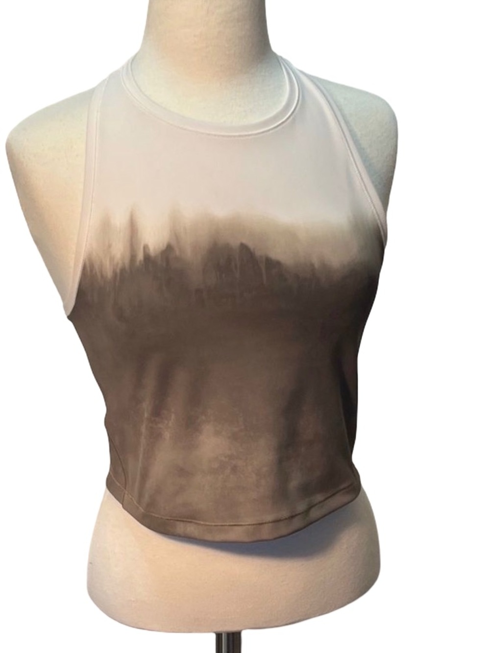 NWOT Athleta Shanti Watercolor Crop Top